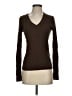 Tommy Hilfiger 100% Cotton Brown Pullover Sweater Size S - photo 1