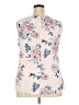 Pale Sky 100% Polyester Pink Sleeveless Blouse Size XXL - photo 2