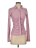 Jessica Simpson Pink Long Sleeve Blouse Size S - photo 1