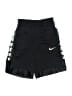Nike 100% Polyester Graphic Black Athletic Shorts Size L (kids) - photo 1