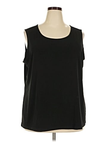 Susan Graver Sleeveless T-Shirt (view 1)