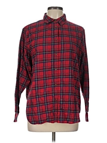 Uniqlo Long Sleeve Button-Down Shirt (view 1)