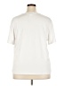 Susan Graver Solid Ivory Short Sleeve T-Shirt Size 2X - photo 2