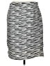 Doncaster Collection Stripes Gray White Casual Skirt Size 12 - photo 2
