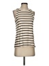 Halogen Ivory Tan Sleeveless T-Shirt Size S - photo 1