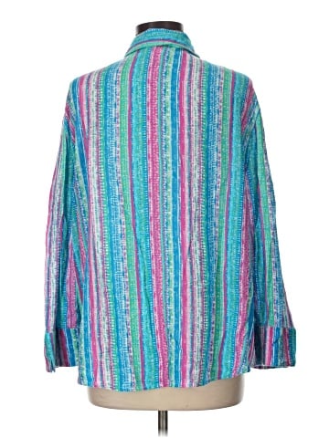Draper's & Damon's Long Sleeve Button-Down Shirt (view 2)