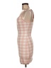 L Space Checkered-gingham Tan Casual Dress Size M - photo 5
