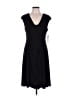 Evan Picone Solid Black Cocktail Dress Size 12 - photo 1