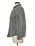 Old Navy 100% Cotton Houndstooth Gray Long Sleeve Button-Down Shirt Size L - photo 5