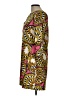 J.Crew Aztec Or Tribal Print Graphic Gold Yellow Casual Dress Size 10 - photo 5