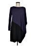 Oleg Cassini Purple Long Sleeve Top Size M - photo 1