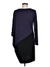 Oleg Cassini Purple Long Sleeve Top Size M - photo 2