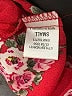 Gibson 100% Polyester Red Long Sleeve Blouse Size S - photo 8