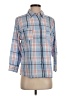 Hasting & Smith Plaid Blue 3/4 Sleeve Button-Down Shirt Size L (petite) - photo 1