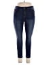 For The Republic Solid Blue Jeans Size 14 (petite) - photo 1