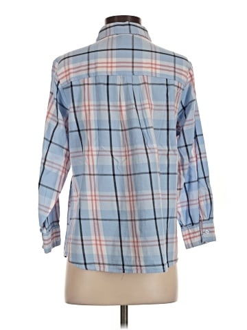 Hasting & Smith 3/4 Sleeve Button-Down Shirt (view 2)