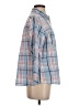 Hasting & Smith Plaid Blue 3/4 Sleeve Button-Down Shirt Size L (petite) - photo 4