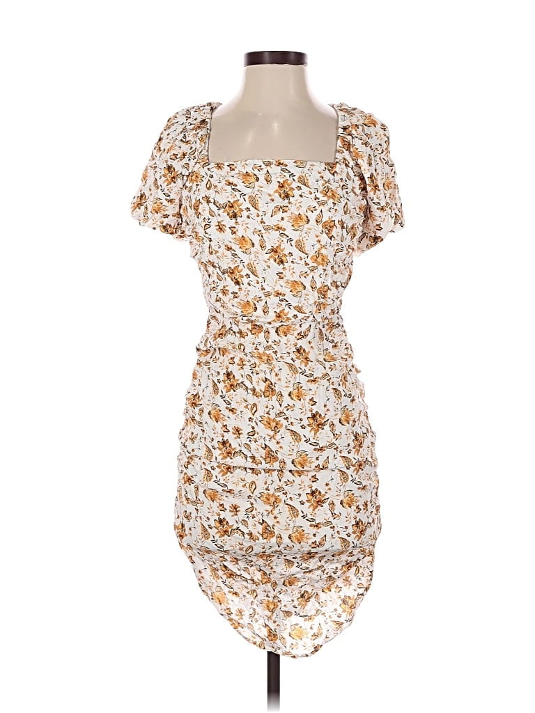 Pre-owned Skylar + Madison Casual Dress In White