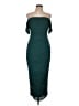 Mable Teal Cocktail Dress Size L - photo 1