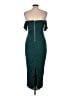 Mable Teal Cocktail Dress Size L - photo 2