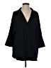 Tuckernuck Black 3/4 Sleeve Button-Down Shirt Size S - photo 1