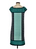 Max Studio Graphic Teal Casual Dress Size XS - photo 2