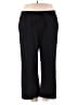 Maurices Solid Black Casual Pants Size 2X Short - photo 1