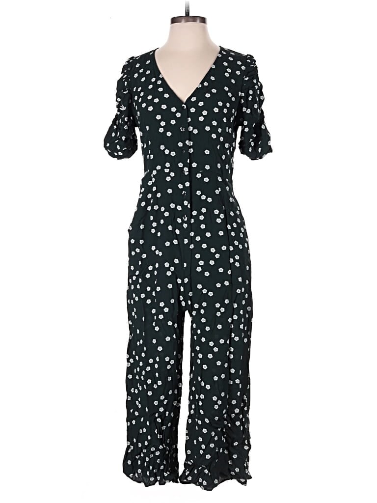 Pre-owned Zara Jumpsuit In Black