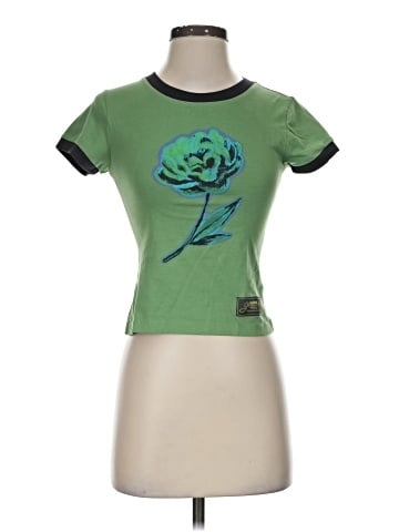 Ganni Short Sleeve T-Shirt (view 1)