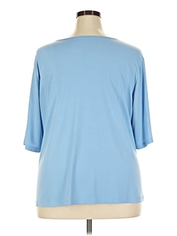 Susan Graver 3/4 Sleeve T-Shirt (view 2)