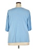Susan Graver Blue 3/4 Sleeve T-Shirt Size 2X - photo 2