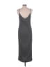 FP BEACH Stripes Gray Casual Dress Size L - photo 2