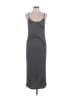FP BEACH Stripes Gray Casual Dress Size L - photo 1