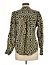 Hartford Animal Print Gold Long Sleeve Blouse Size 6 (1) - photo 2