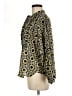 Hartford Animal Print Gold Long Sleeve Blouse Size 6 (1) - photo 5