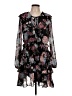 Dee Elly 100% Polyester Floral Black Cocktail Dress Size L - photo 1