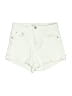 Trafaluc by Zara Solid Ivory Shorts Size 00 - photo 1