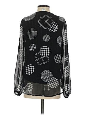 Christopher & Banks Long Sleeve Blouse (view 2)