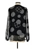 Christopher & Banks Black Long Sleeve Blouse Size S - photo 2