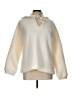 Ann Taylor LOFT 100% Polyester Ivory Fleece Size L - photo 1