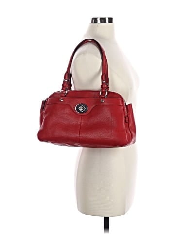 Coach Factory Leather Satchel (view 2)