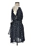 Eyeshadow Polka Dots Blue Casual Dress Size S - photo 4