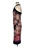 Bebe 100% Polyester Paisley Multi Color Black Cocktail Dress Size S - photo 5