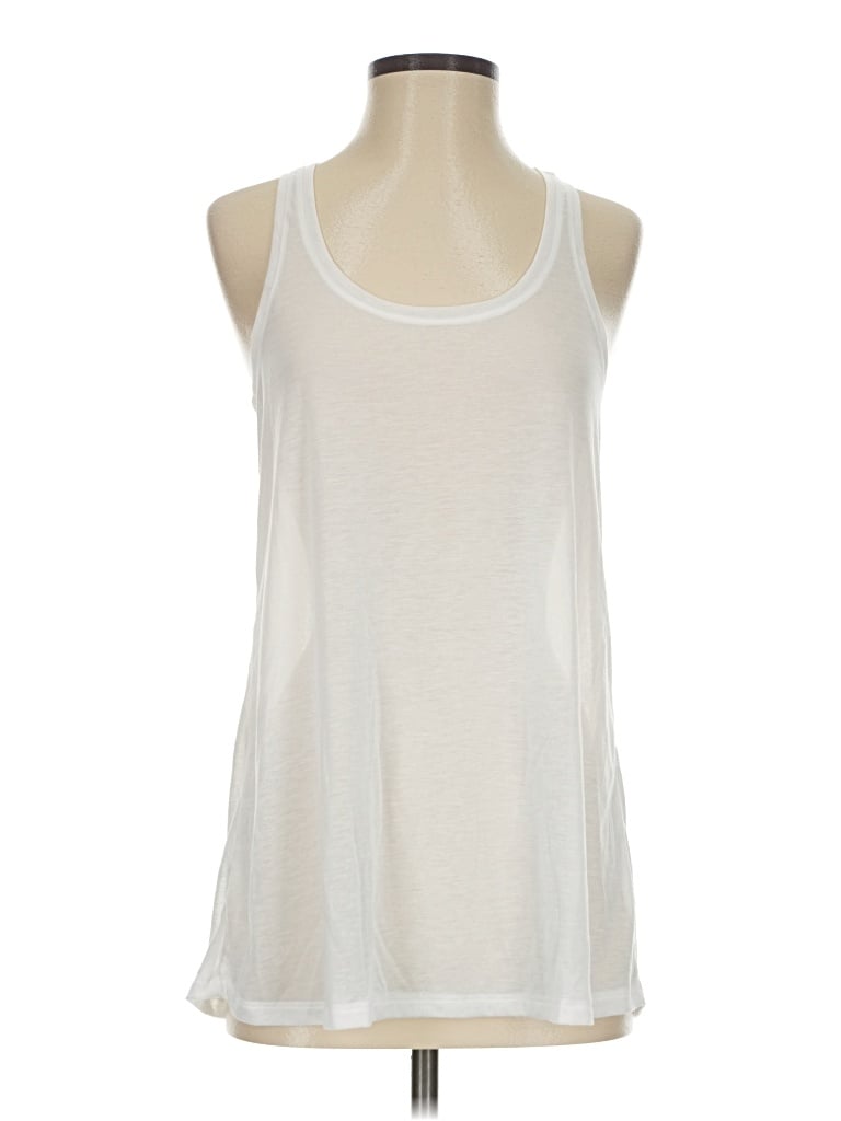 Pre-owned Forever 21 Tank Top Ivory Halter Neckline Tops