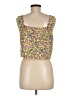 Buddy Love 100% Polyester Yellow Sleeveless Blouse Size M - photo 2
