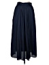 Point Sur 100% Polyester Solid Blue Formal Skirt Size 6 - photo 1