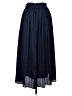 Point Sur 100% Polyester Solid Blue Formal Skirt Size 6 - photo 2