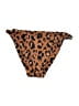 Freya Animal Print Brown Swimsuit Bottoms Size XS - photo 2