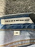 Denim Forum 100% Cotton Blue Denim Shorts Size 26 waist - photo 4