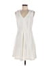 CeCe Solid Ivory White Cocktail Dress Size 12 - photo 1